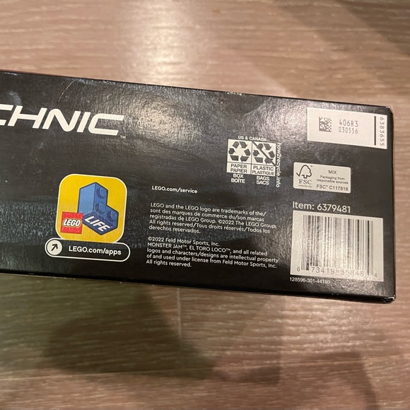 New Unopened Retired 42135 LEGO Technic Monster Jam El Toro Loco Monster Jam - Picture 4 of 5